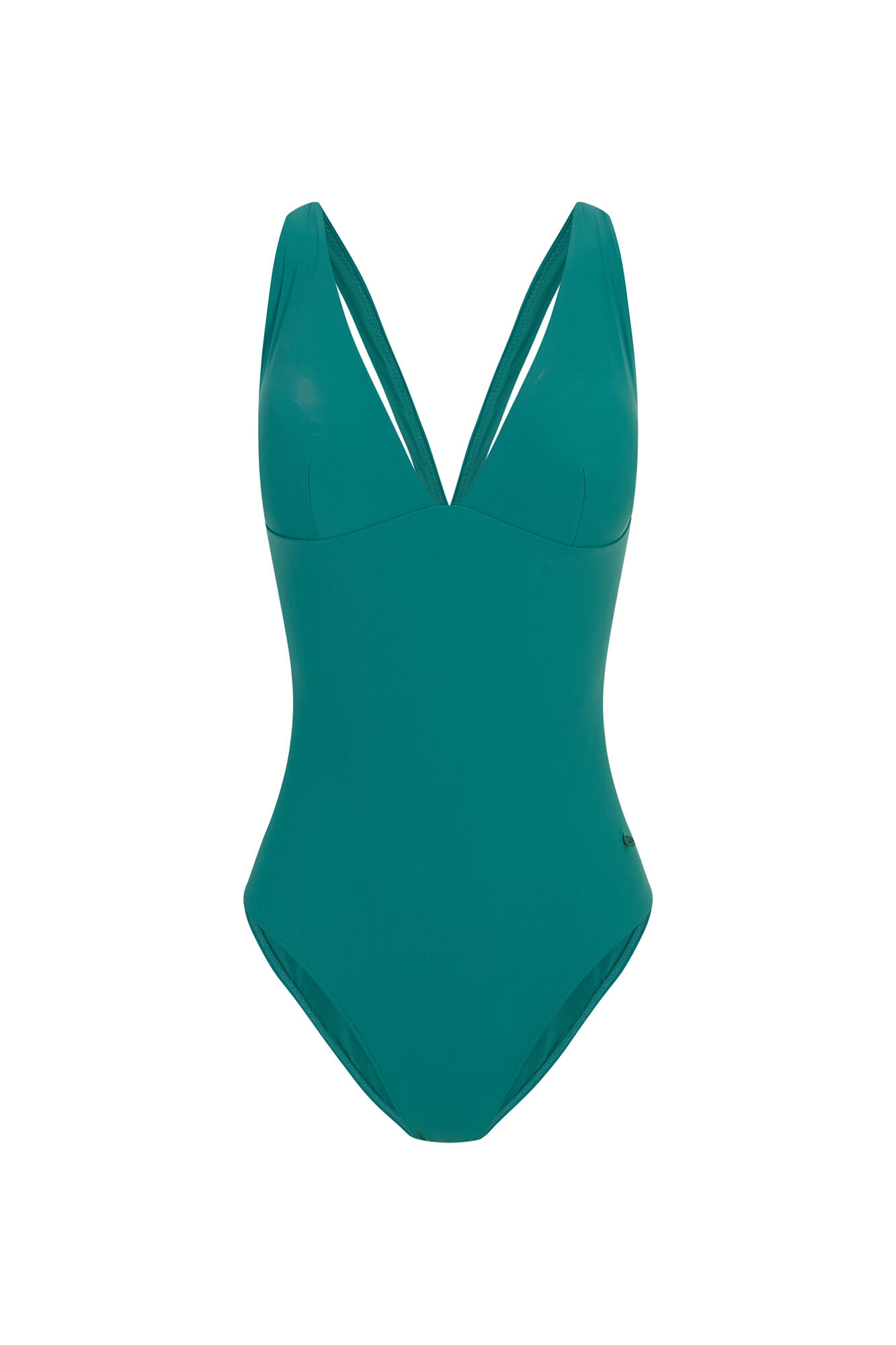 Traje de bano moldeador arandelas espalda verde Ropa de bano de mujer WomenSecret MX