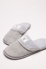 Womensecret Pantuflas acolchadas gris gris