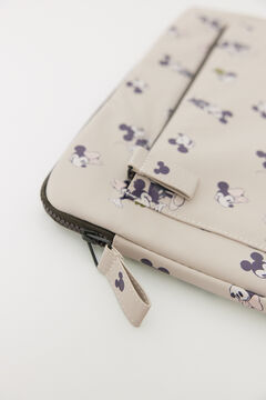 Womensecret Funda para portátil de Mickey Mouse marfil