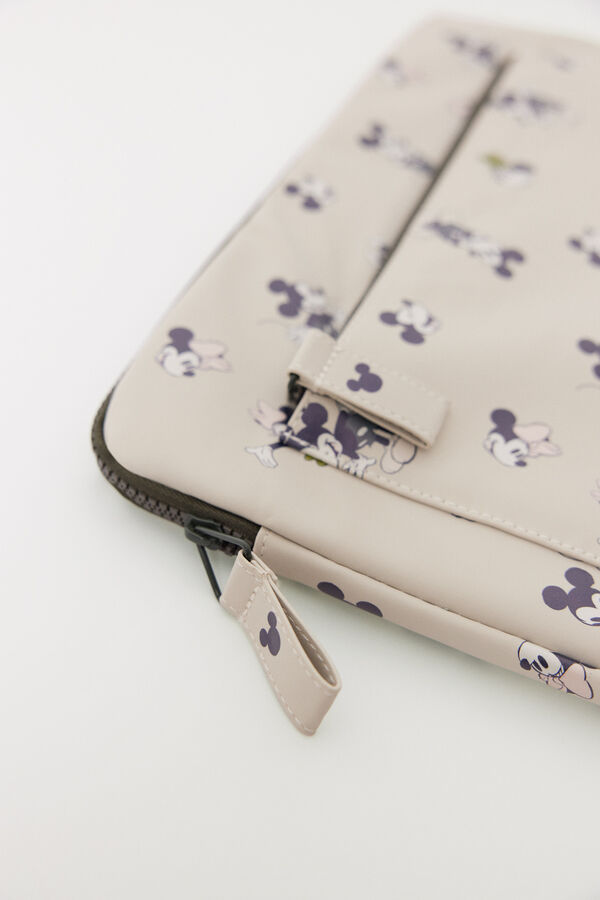 Womensecret Funda para portátil de Mickey Mouse marfil