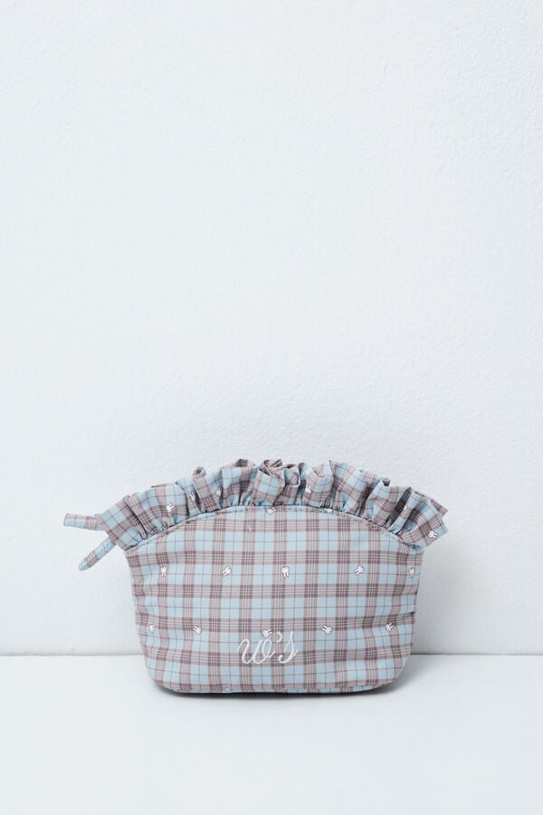 Women'secret Neceser peque&ntilde;o de cuadros Miffy estampado