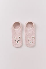 Women'secret Calcetines calcetines sin calcetines rosa