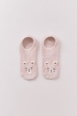 Women'secret Calcetines calcetines sin calcetines rosa