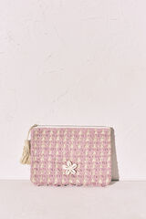 Women'secret Neceser peque&ntilde;o de rafia multicolor multicolor