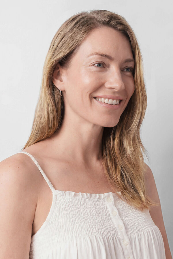 Women'secret Camis&oacute;n maternity de tirantes de algod&oacute;n blanco marfil