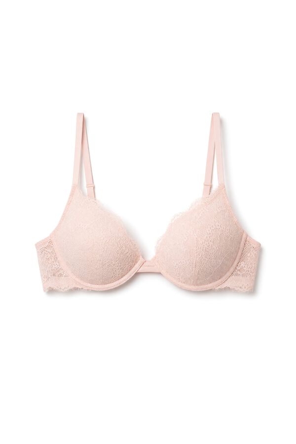 Women'secret Brasier push up de encaje rosa GORGEOUS rosa