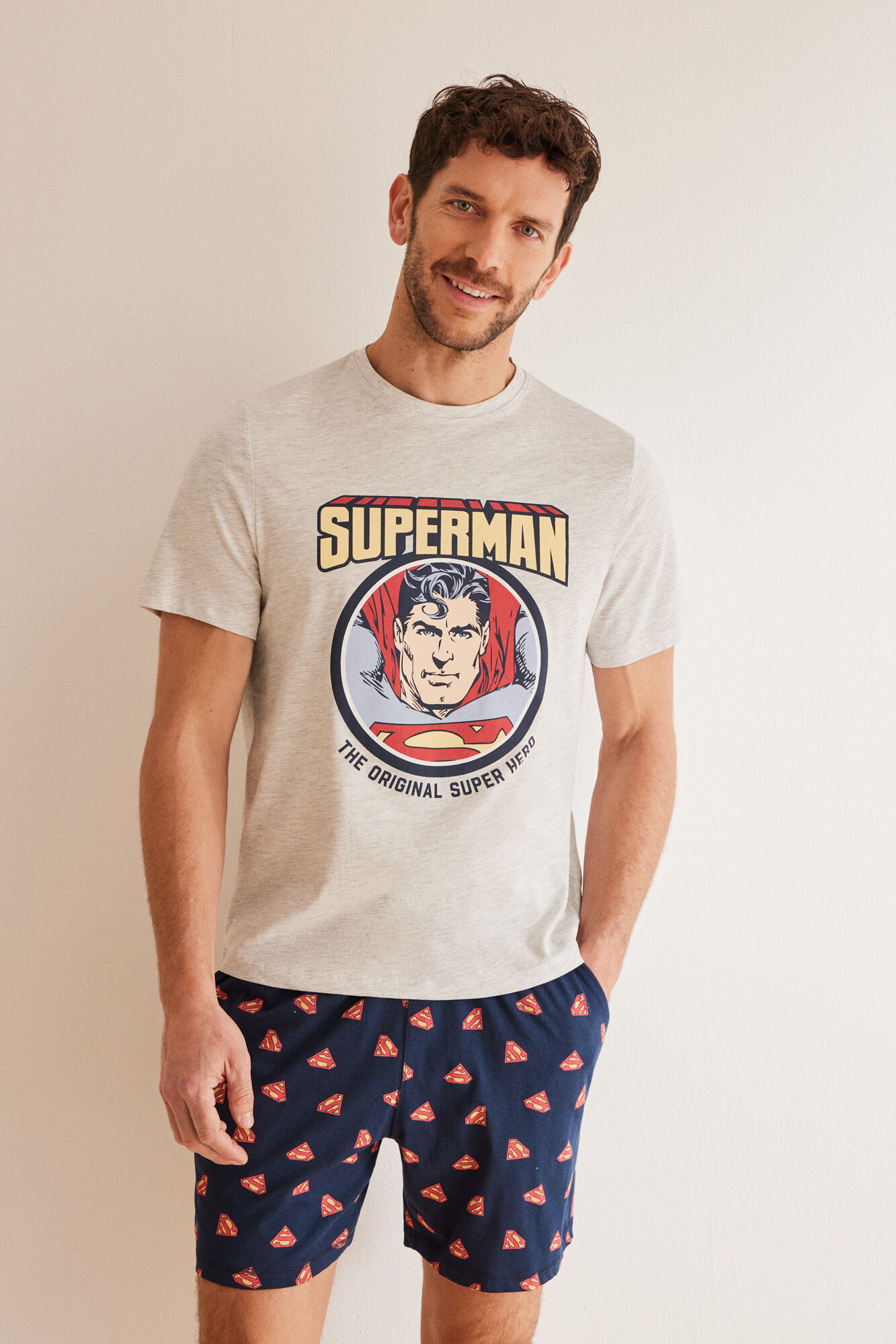 Pijama hombre 100 algodon Superman TODO desde 50 y mas WomenSecret MX