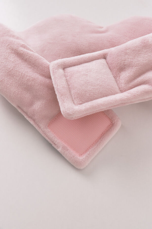 Women'secret Antifaz para dormir de velour rosa rosa