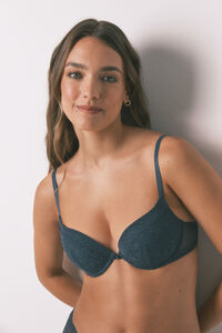 Women'secret GORGEOUS encaje push-up de brasier verde