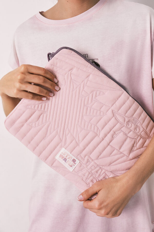 Women'secret Funda computadora rosa Star Wars rosa