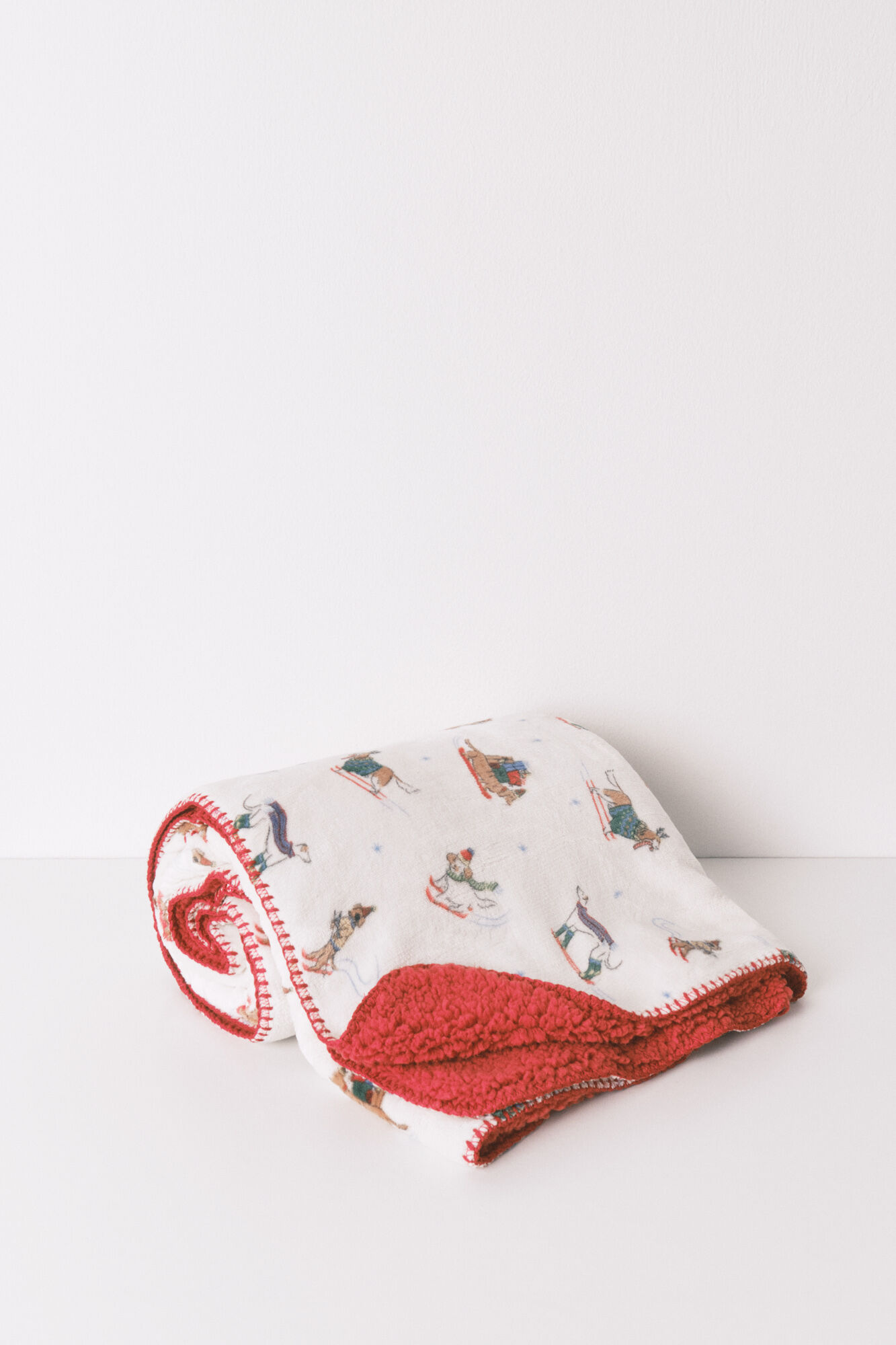 Women'secret Manta de forro polar y borrego para perros