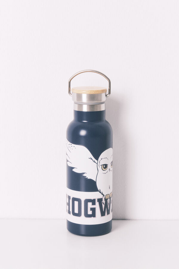 Womensecret Botella de metal azul marino de Harry Potter azul