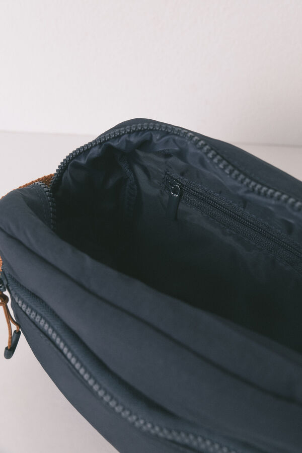 Women'secret Neceser de nailon azul mediano azul