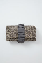 Women'secret Joyero port&aacute;til enrollable estampado animal kaki