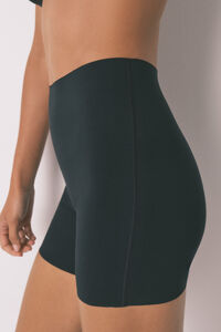 Women'secret Pantalón ropa interior de algodón negro