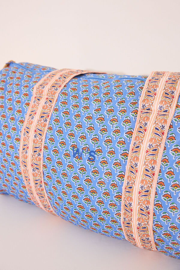Womensecret Bolsa grande Smiley acolchado multicolor , bolsa estampado