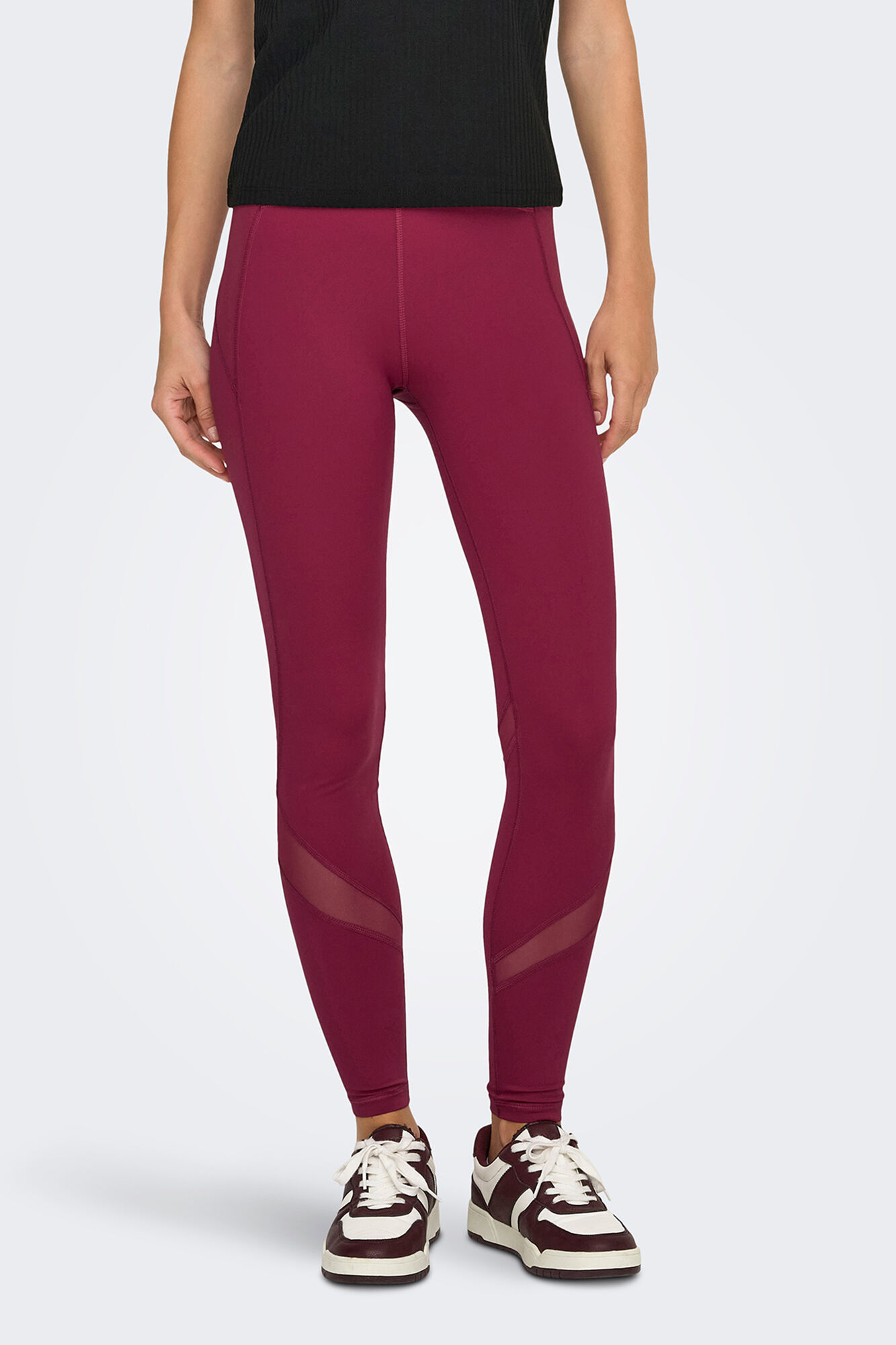 Only Play Legging con detalle de malla B-Dry