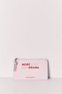 Women'secret Monedero mini de charol rosa