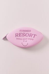 Women'secret Monedero de silicona lila SmileyWorld&reg;