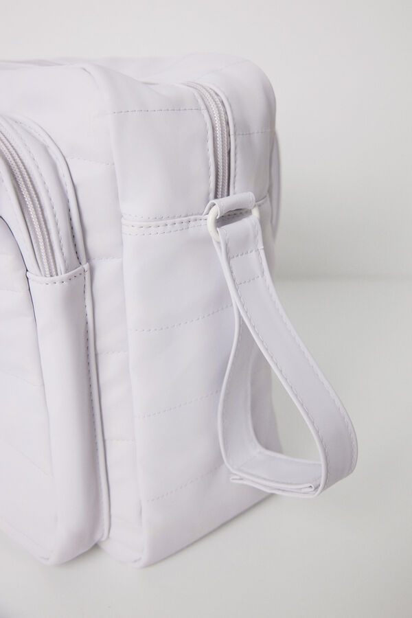 Womensecret Bolsa de premamá gris de los Moomin estampado