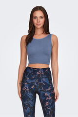 Only Play Brasier deportivo sin costuras con tirantes. azul