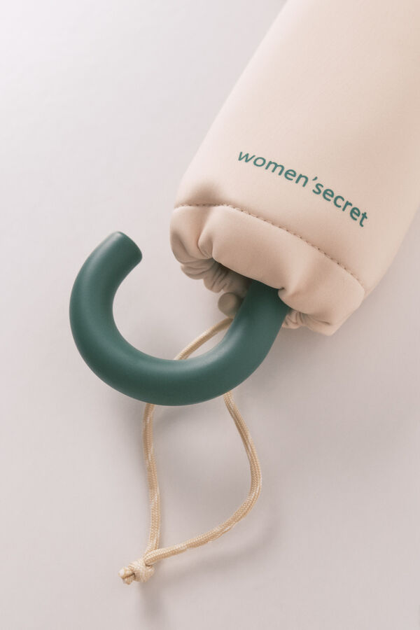 Women'secret Funda para paraguas con dise&ntilde;o de perro en 3D verde