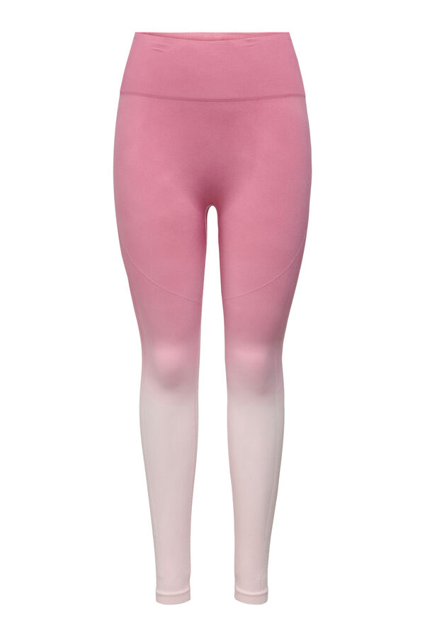 Only Play Pantal&oacute;n legging tie dye sin costuras coral