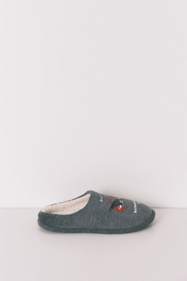 Womensecret Pantuflas para casa grises de Batman gris