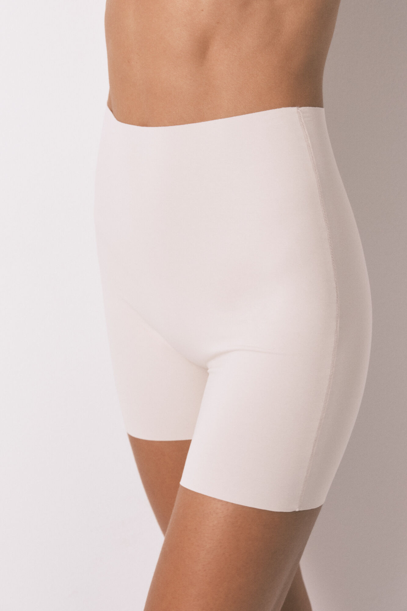 Women'secret Pantal&oacute;n ropa interior de algod&oacute;n beige