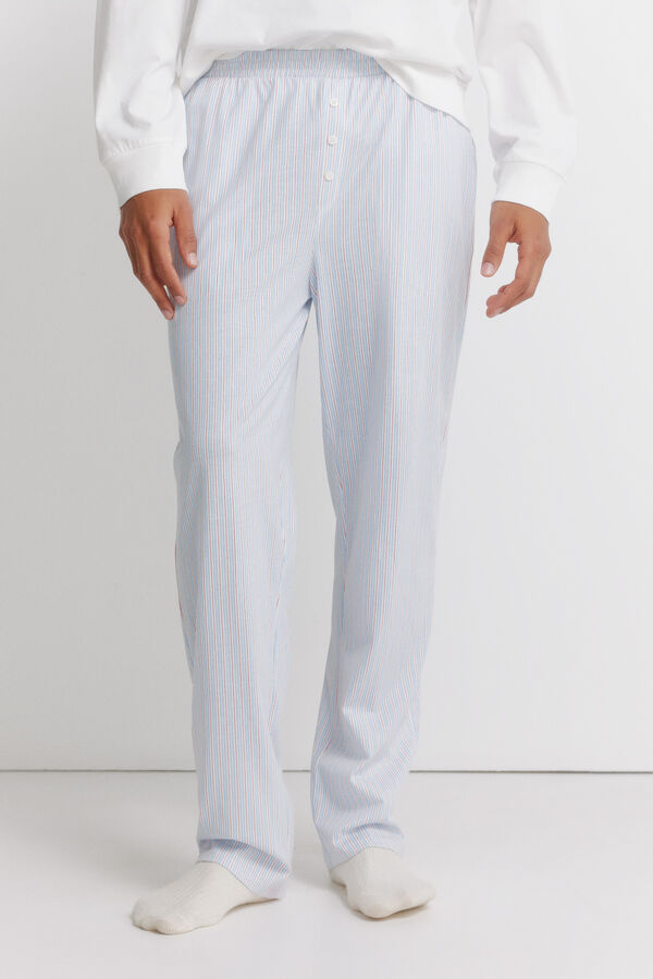 Women'secret Pijama mensaje de algod&oacute;n marfil