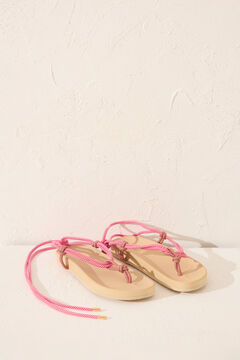 Womensecret Chanclas con tirantes 100% humectables estampado