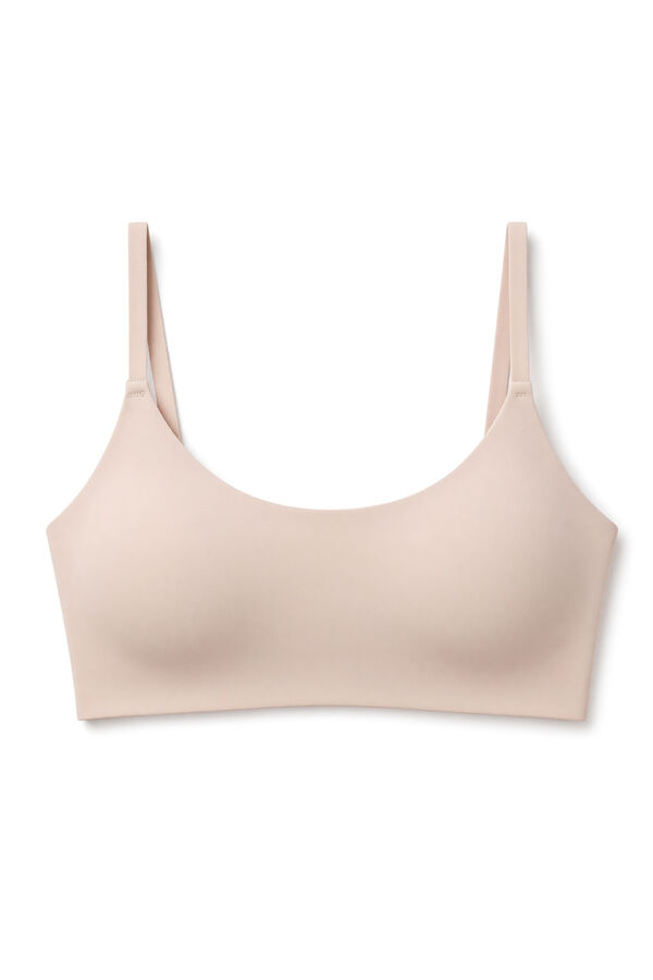 Women'secret GODDESS brasier top foam microfibra marr&oacute;n nude