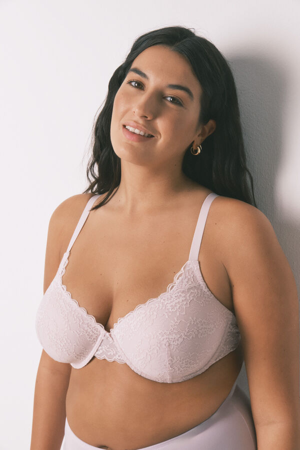Women'secret BEAUTIFUL brasier de encaje lila morado/lila