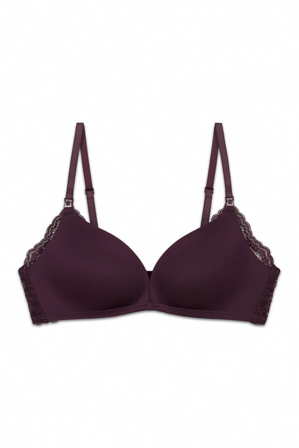 Women'secret Brasier maternity triangular relleno lila CHARMING morado/lila