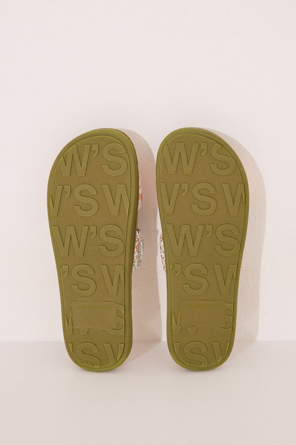Womensecret Pantuflas para casa de Lilo y Stitch estampado