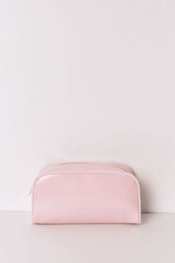 Women'secret Neceser grande charol rosa rosa