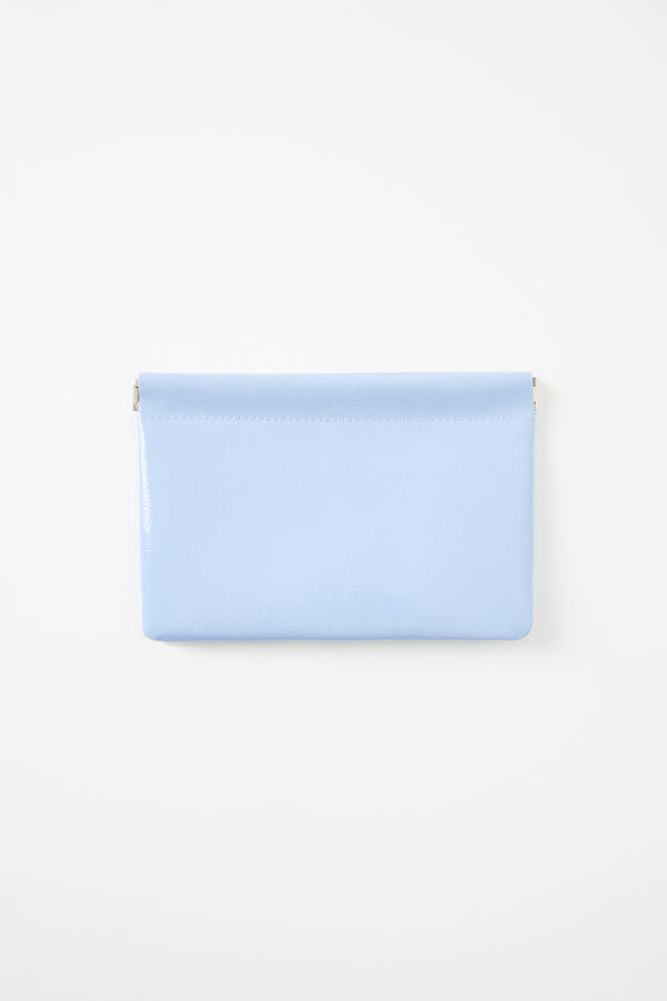 Womensecret Monedero pequeño charol azul azul