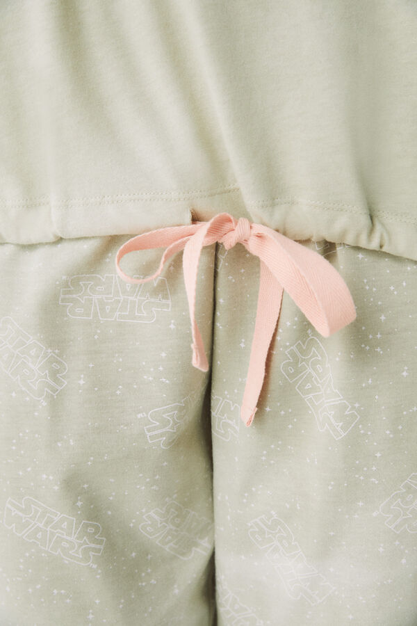 Womensecret Pijama Star Wars verde kaki kaki