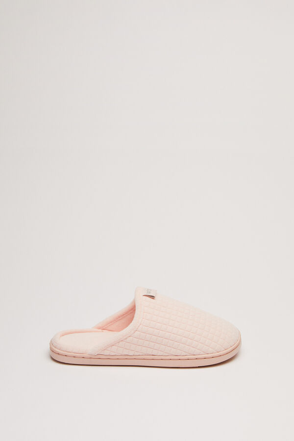 Womensecret Zapatillas casa brillos rosa rosa