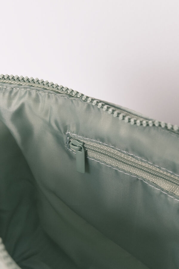 Women'secret Neceser mediano cremallera ovejas verde