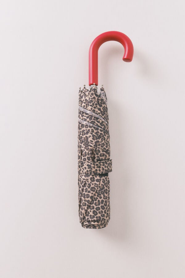 Women'secret Paraguas con estampado animal de Snoopy estampado