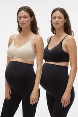 Mamalicious Sujetadores deportivos lactancia negro