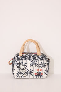 Womensecret Neceser grande con estampado de Mickey Mouse negro