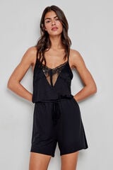 Gisela Encaje jumper negro