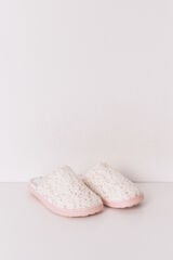 Women'secret Pantuflas borreguito rosa Stitch rosa