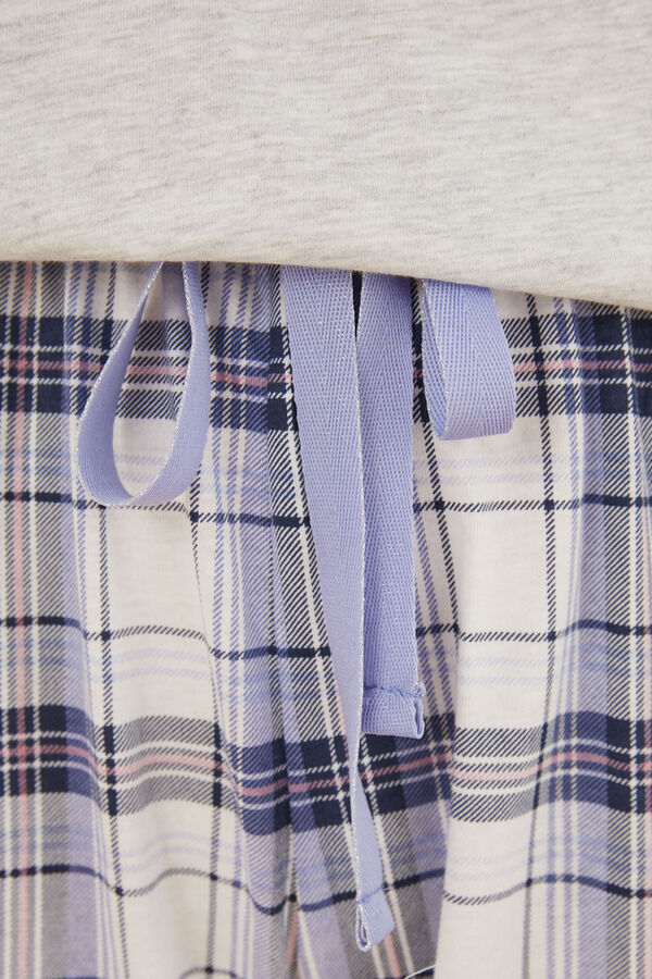 Womensecret Pijama 100% algodón Mafalda gris