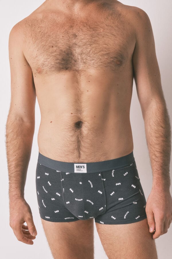 Womensecret Pack de 2 boxer grises de Batman gris