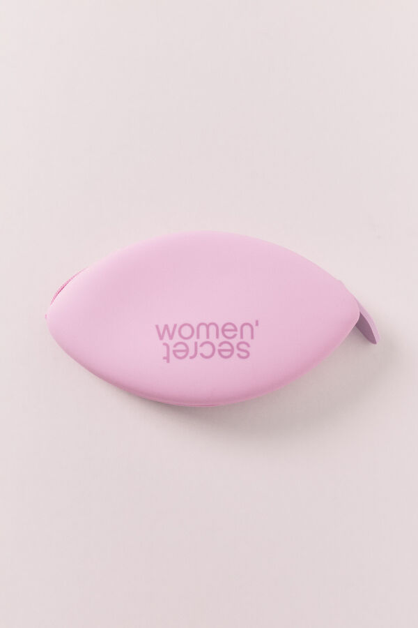 Women'secret Monedero de silicona lila SmileyWorld&reg; morado/lila