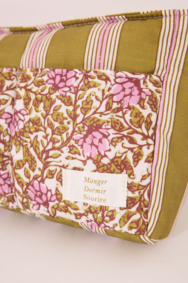 Womensecret Neceser mediano con flores acolchadas estampado