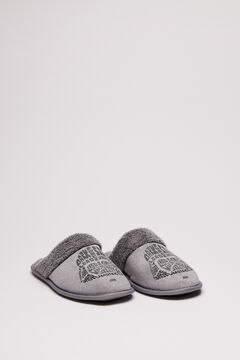 Womensecret Pantuflas hombre Star Wars gris